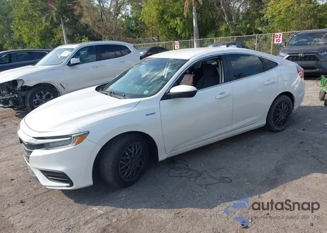 2019 Honda Insight Ex z USA, uszkodzony, nr VIN 19XZE4F50KE013148
